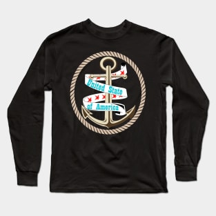 united state of america Long Sleeve T-Shirt